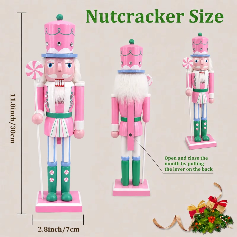 14 Inch Wooden Thanksgiving Nu - огляд і ціна Nutcracker Figurine