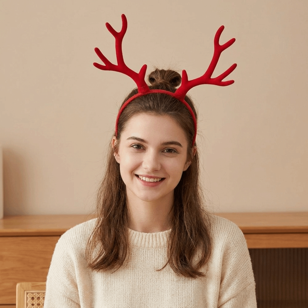 Lightweight Deer Antler Headba - огляд і ціна Reindeer Antlers Headband