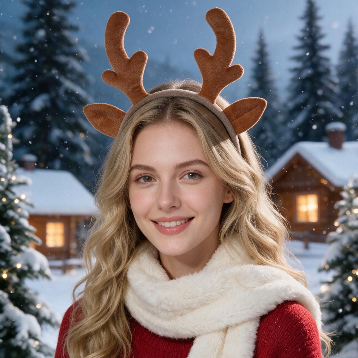1/2/3PCS Christmas Plush Reind - огляд і ціна Reindeer Antlers Headband