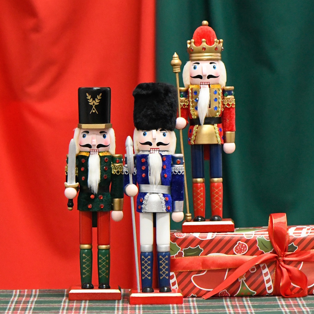 30cm Wooden Nutcracker For Fig - огляд і ціна Nutcracker Figurine