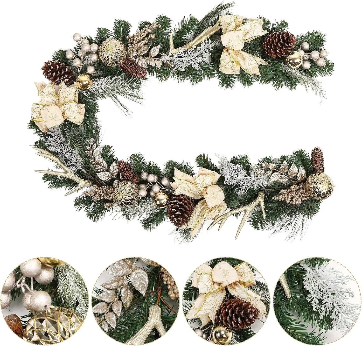 Garvee 6 ft Pre-Lit Christmas  - огляд і ціна Led Fairy String Lights