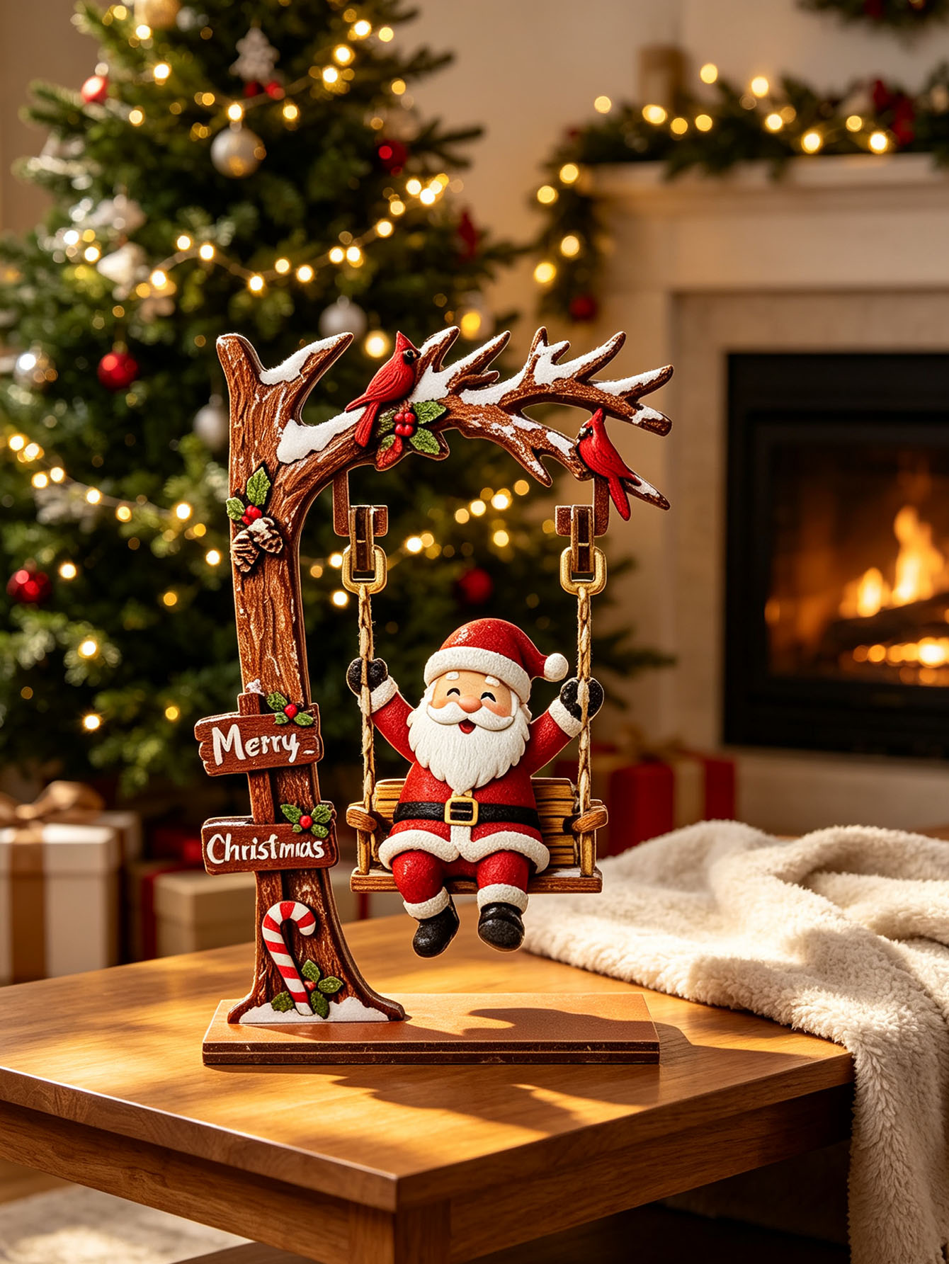 Wooden Christmas Decoration Or - огляд і ціна Nutcracker Figurine