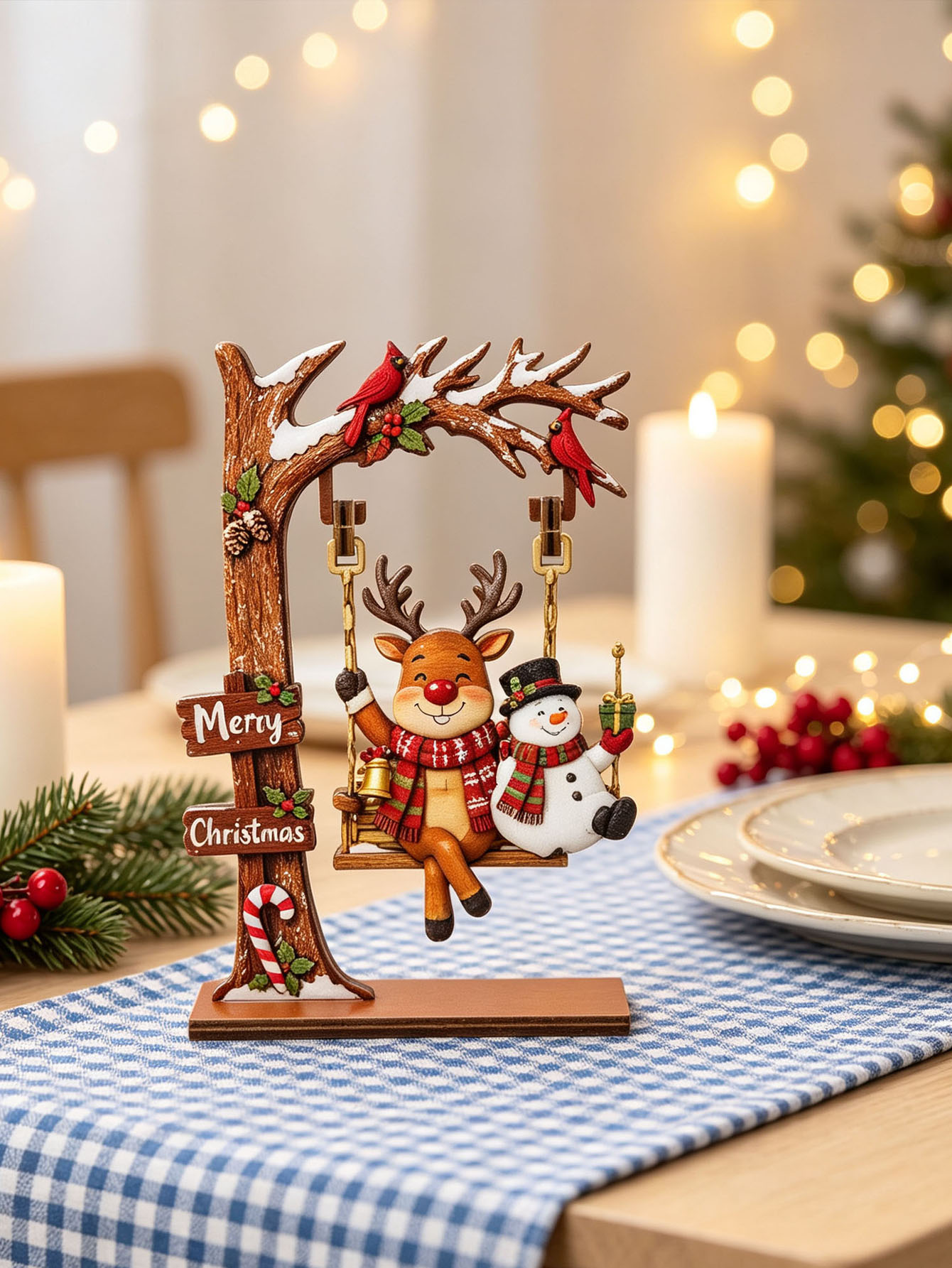Wooden Christmas Decoration Or - огляд і ціна Nutcracker Figurine