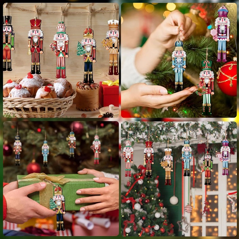 12/16pcs Wooden Nutcracker Sol - огляд і ціна Nutcracker Figurine