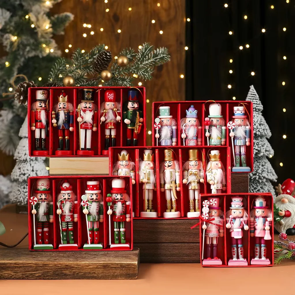 Wooden Nutcracker Figurine Set - огляд і ціна Nutcracker Figurine