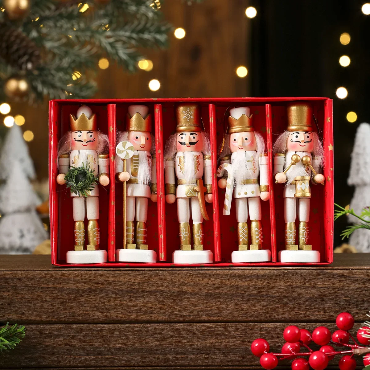 Painted Soldier Holiday Portab - огляд і ціна Nutcracker Figurine