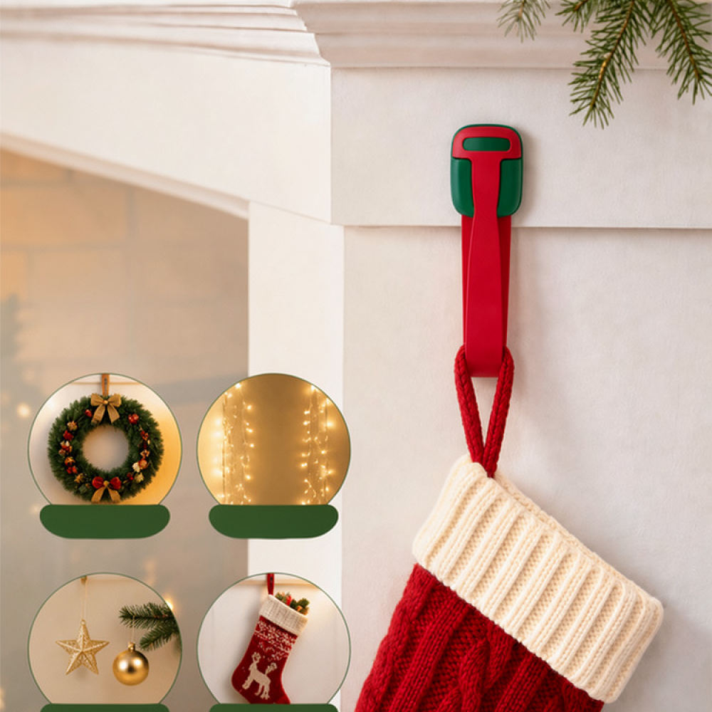 Reusable Silicone Christmas Ha - огляд і ціна Christmas Stocking Hanging